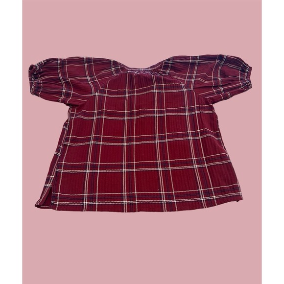 NWT! Womens LOFT XS Short Sleeve Striped Blouse - Picture 2 of 6